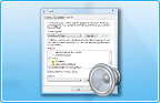 Sound settings and options in Windows Vista