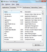 Windows Vista's new Task Manager application