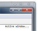 Determine the active window for current window screenshots
