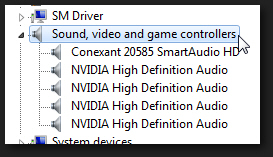 Display your sound card and audio controller information in Windows 7