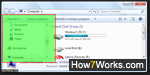 Visible navigation pane in Windows Explorer