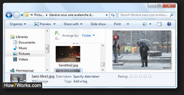 Windows Explorer Preview Pane in Windows are