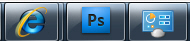 Large taskbar icons in Windows 7
