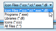 File types you can use as folder icon
