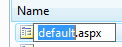 Vista lets you edit the file name