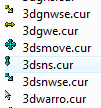 Static and animated cursor folder for mouse pointers