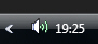 Normal speaker icon in Windows Vista (sound not muted)
