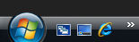 Quick Launch in Windows Vista's taskbar