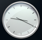 Clock gadget in Windows Vista