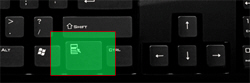 Keyboard shortcuts in Microsoft Word 2007