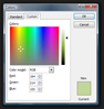Custom colors dialog in Word 2007