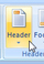 Page headers in Word 2007