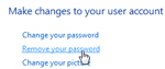 Remove your Windows password in Vista