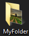 Custom picture as folder preview file in Windows 7