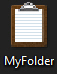 New custom folder icon