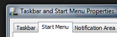 Configuring the Start Menu in Windows Vista