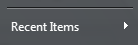 Recent Items in Vista's Start Menu