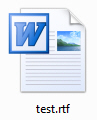 Save Word documents as PDF or save them as RTF?